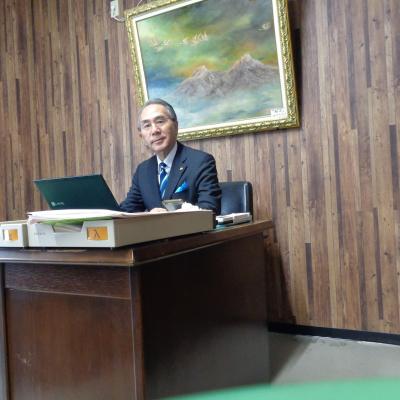 内装：北海道北斗市本社の執務室